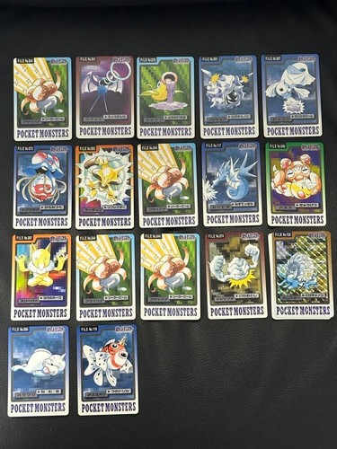 Pokemon carddass sticker - carddass,