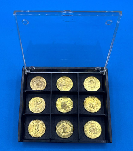Lotto gold coin set - lotto,