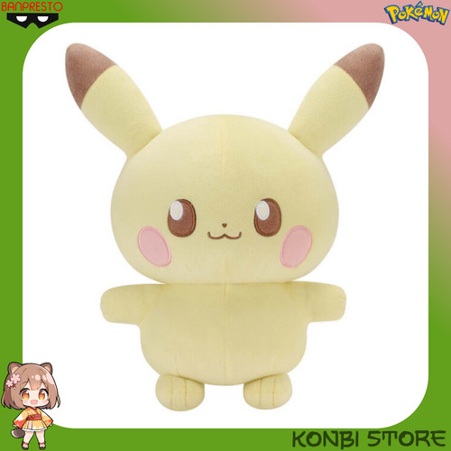 Pikachu peluche poképeace - peluche,